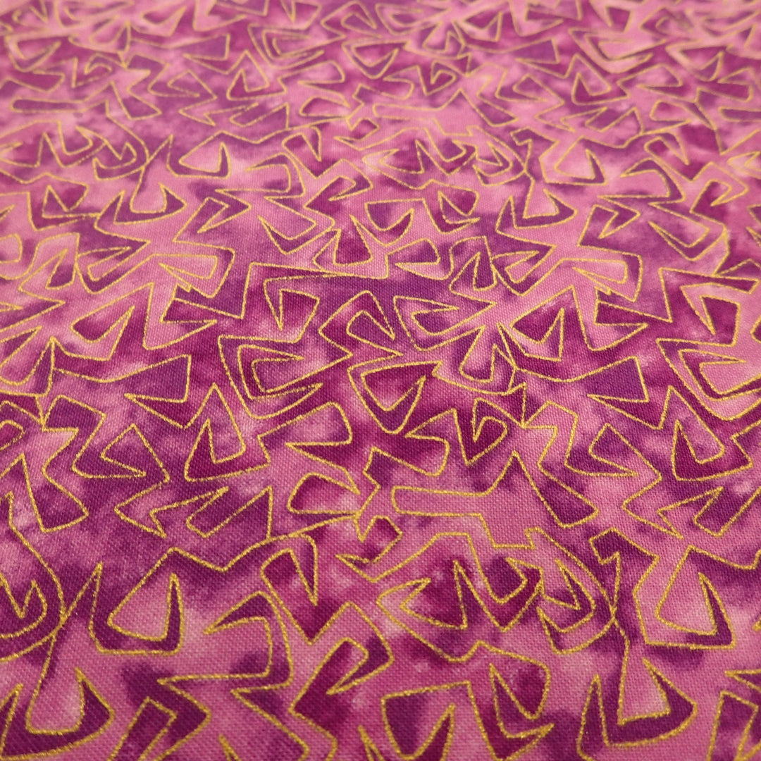Purple Triangles - Nana's Weighted Blankets