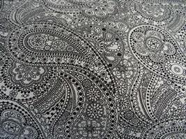 Black White Paisley - Nana's Weighted Blankets