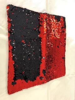 Red/Black sequin cushion 3 kg $50 - Nana's Weighted Blankets