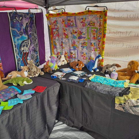 Nana's Weighted Blankets at The Sunday Muster at Mortel's 26th November 2023 - Nana's Weighted Blankets