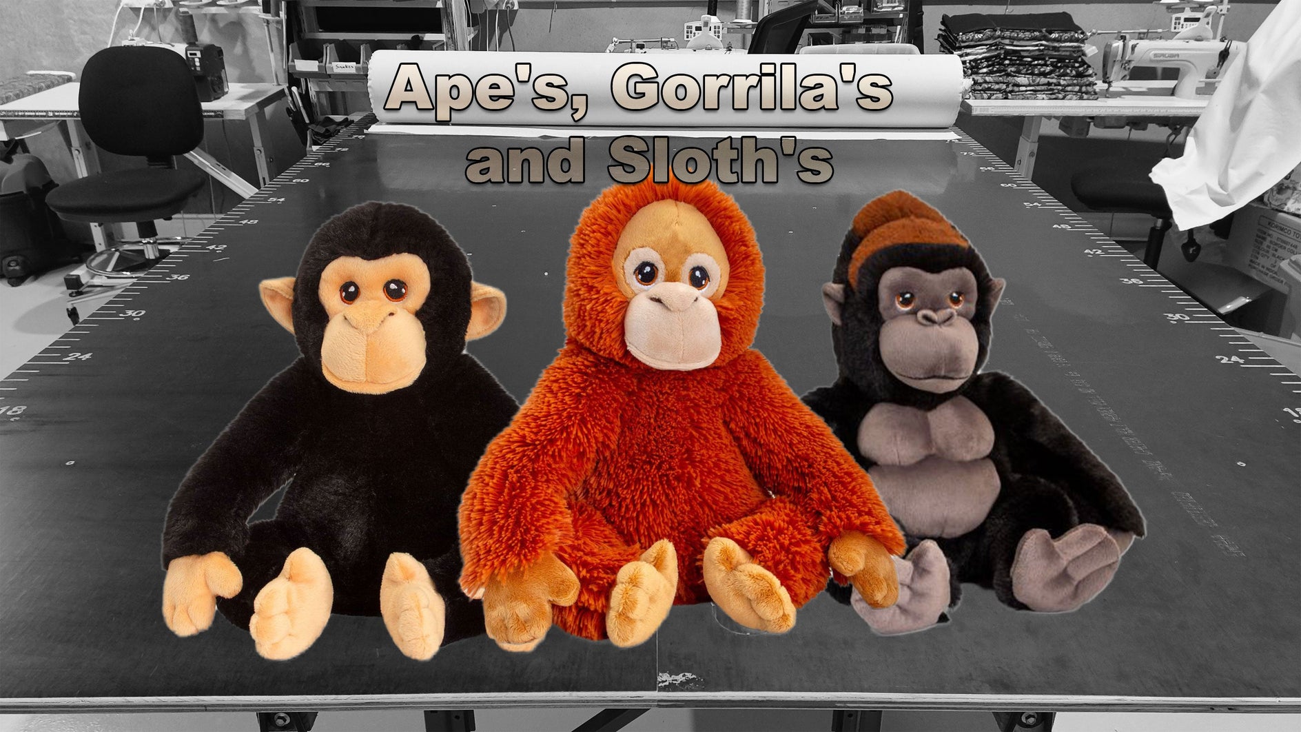 Ape's, Gorrila's and Sloth's - Nana's Weighted Blankets
