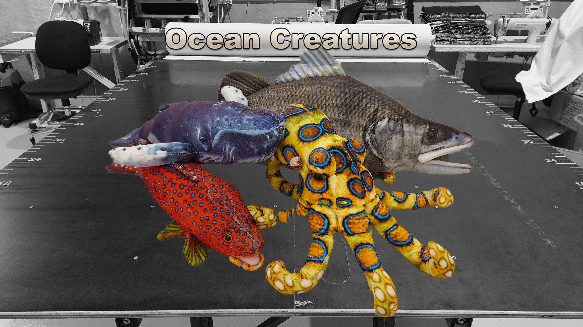 Sea Creatures - Nana's Weighted Blankets