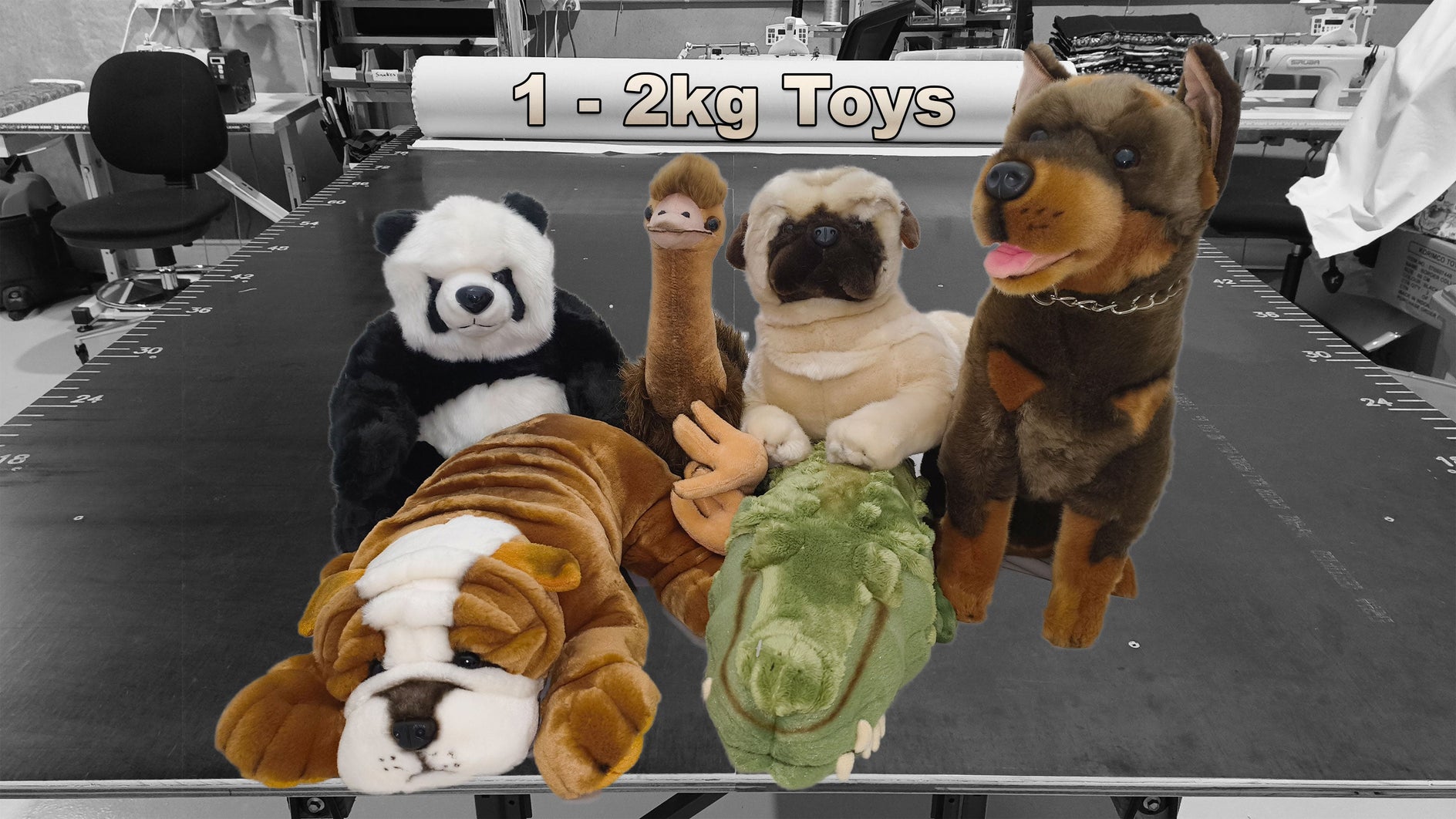 Toys 1 - 2kg - Nana's Weighted Blankets