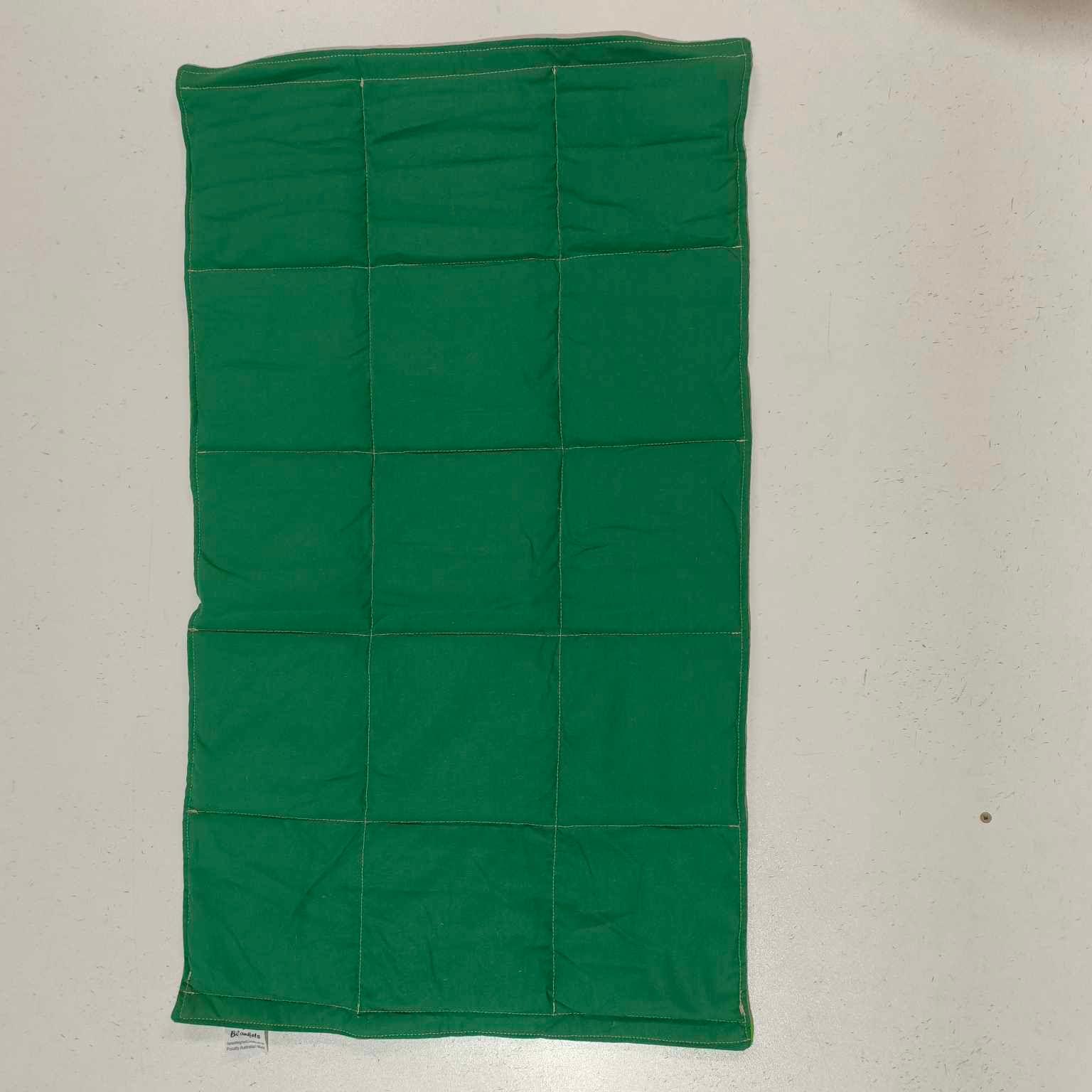 Medium Lap Blanket - Lime Green on Green (Pre-Made & Ready to Ship!)