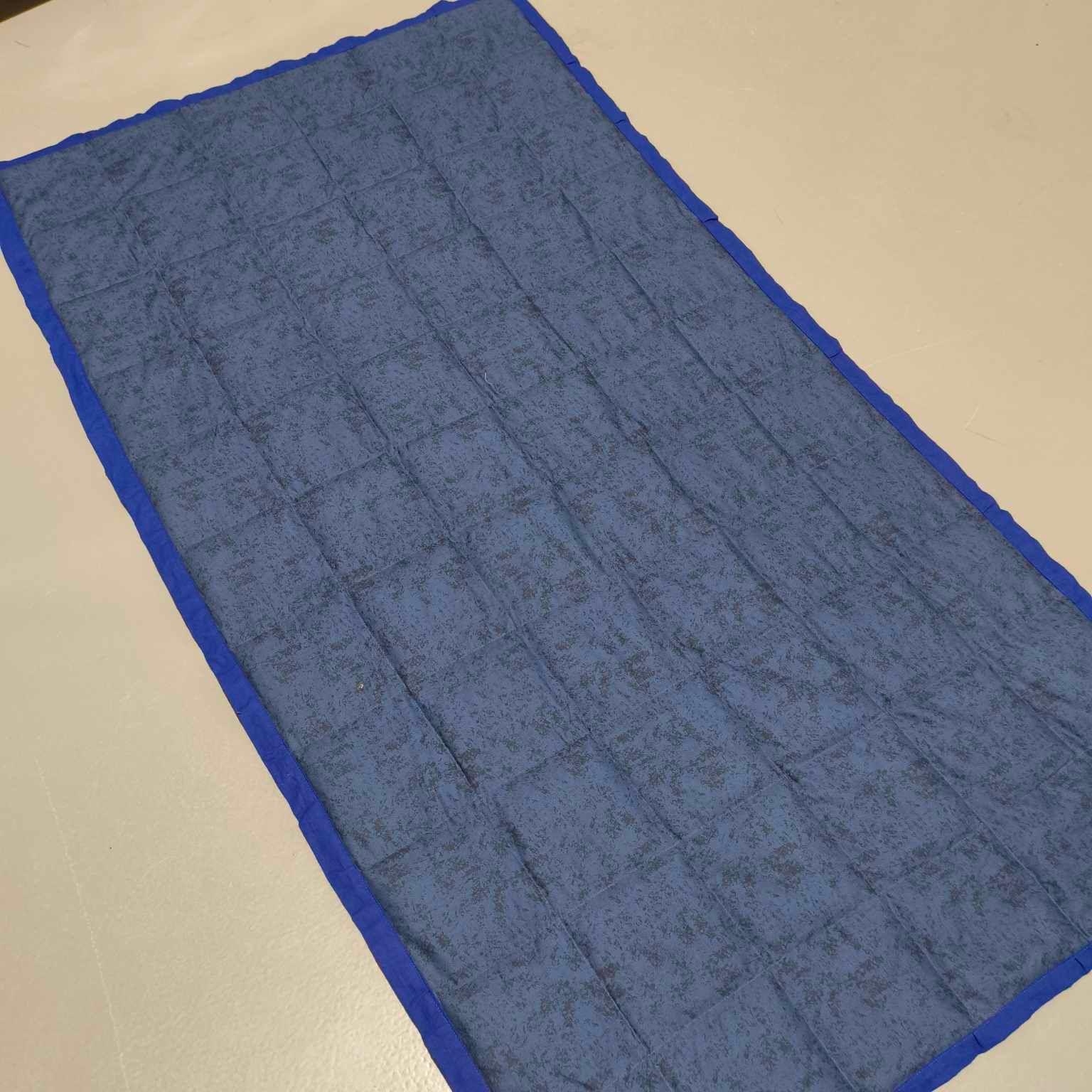 Single Blankets - Black shadows with Blue (Pre-Made & Ready to Ship!)