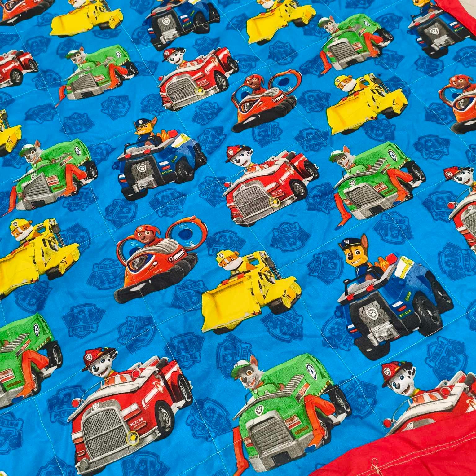 Single Bed Blanket - Dogs in Cars (Pre-Made & Ready to Ship!)
