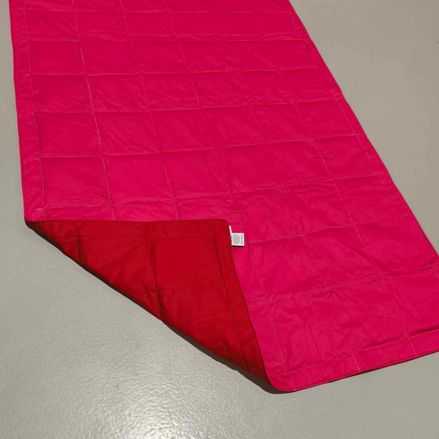 Single Bed - Pink on Red (Pre-Made & Ready to Ship!)