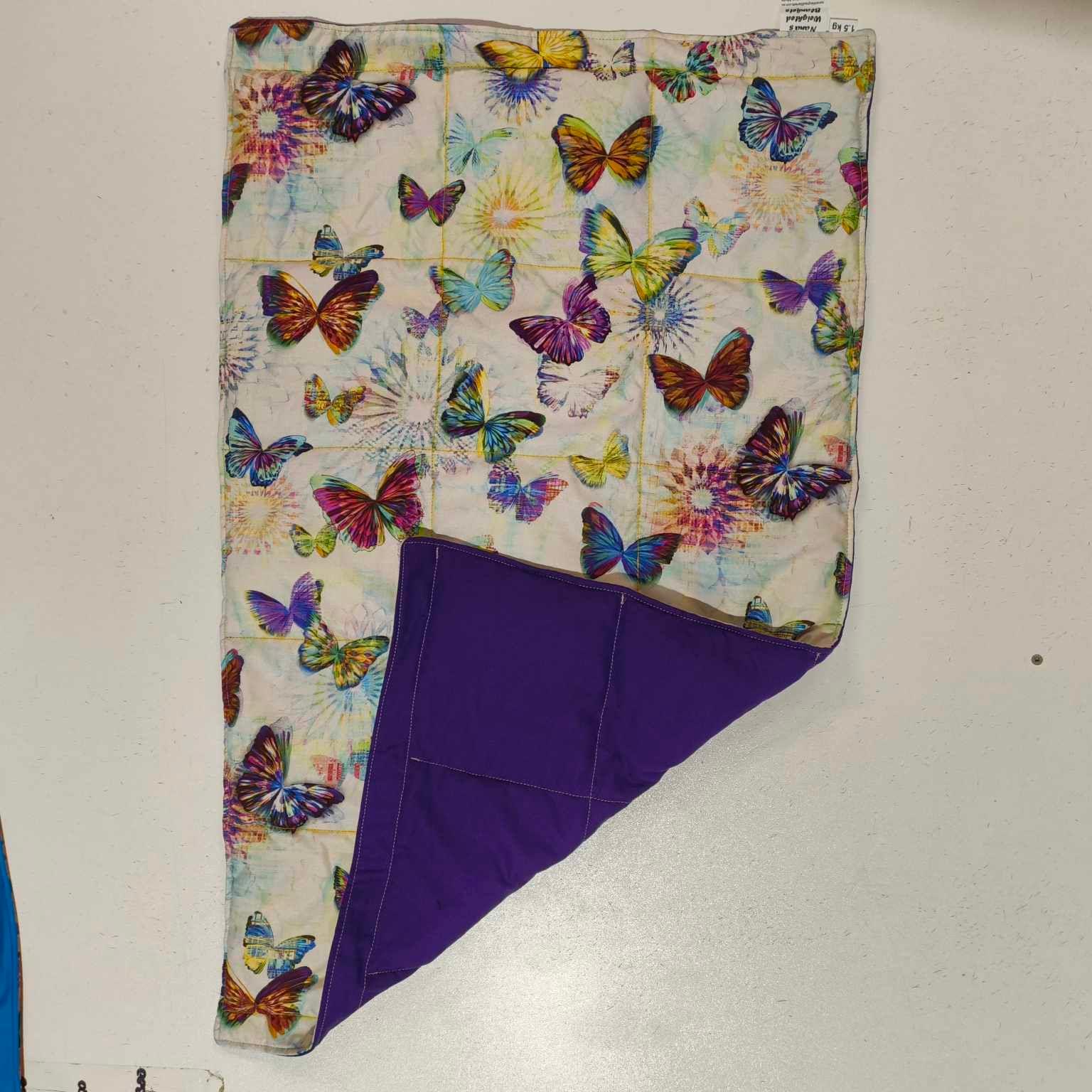 Medium Lap - Butterflys on Purple (Pre-Made & Ready to Ship!)