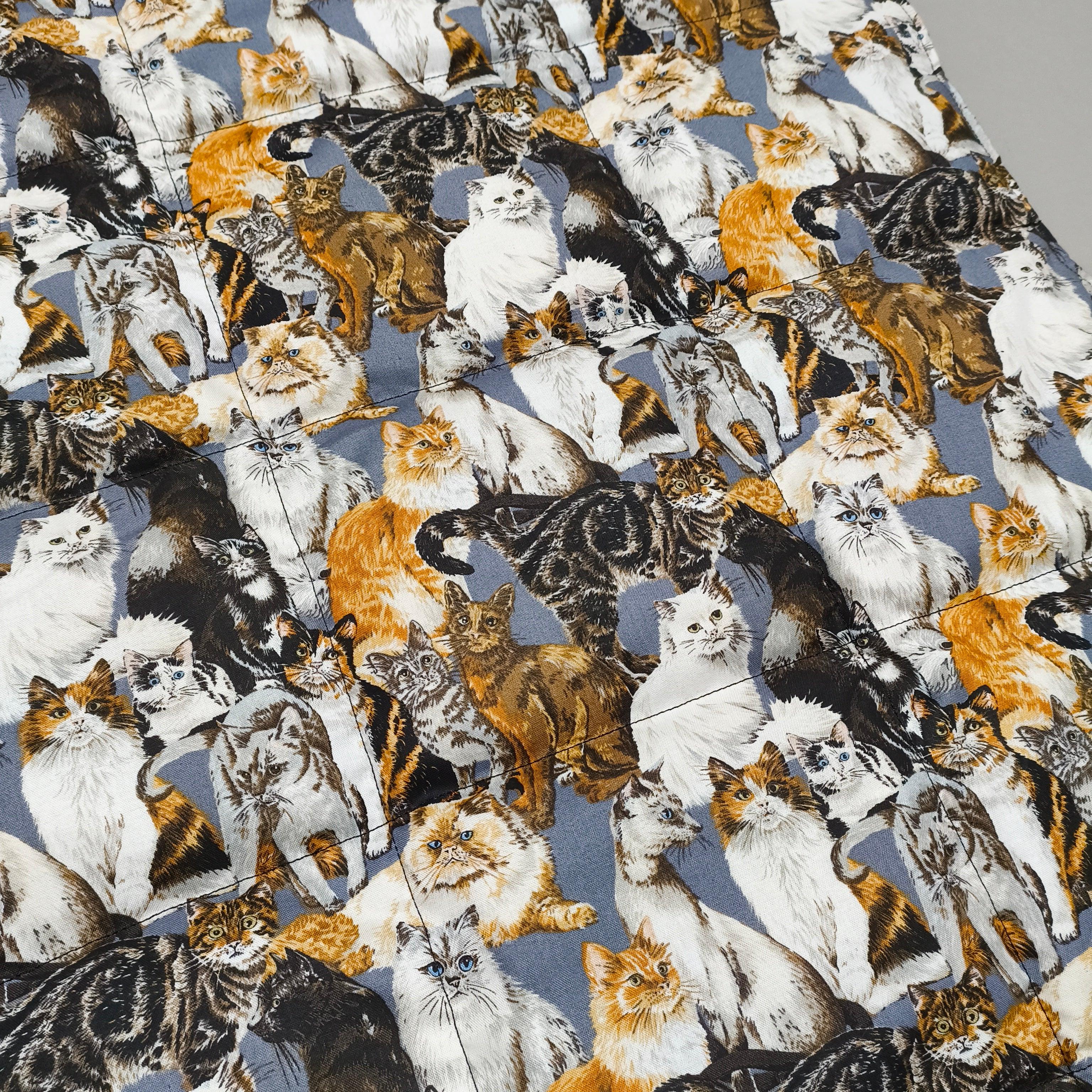 Medium Lap Blanket – Cats Galore (Pre-Made & Ready to Ship!)