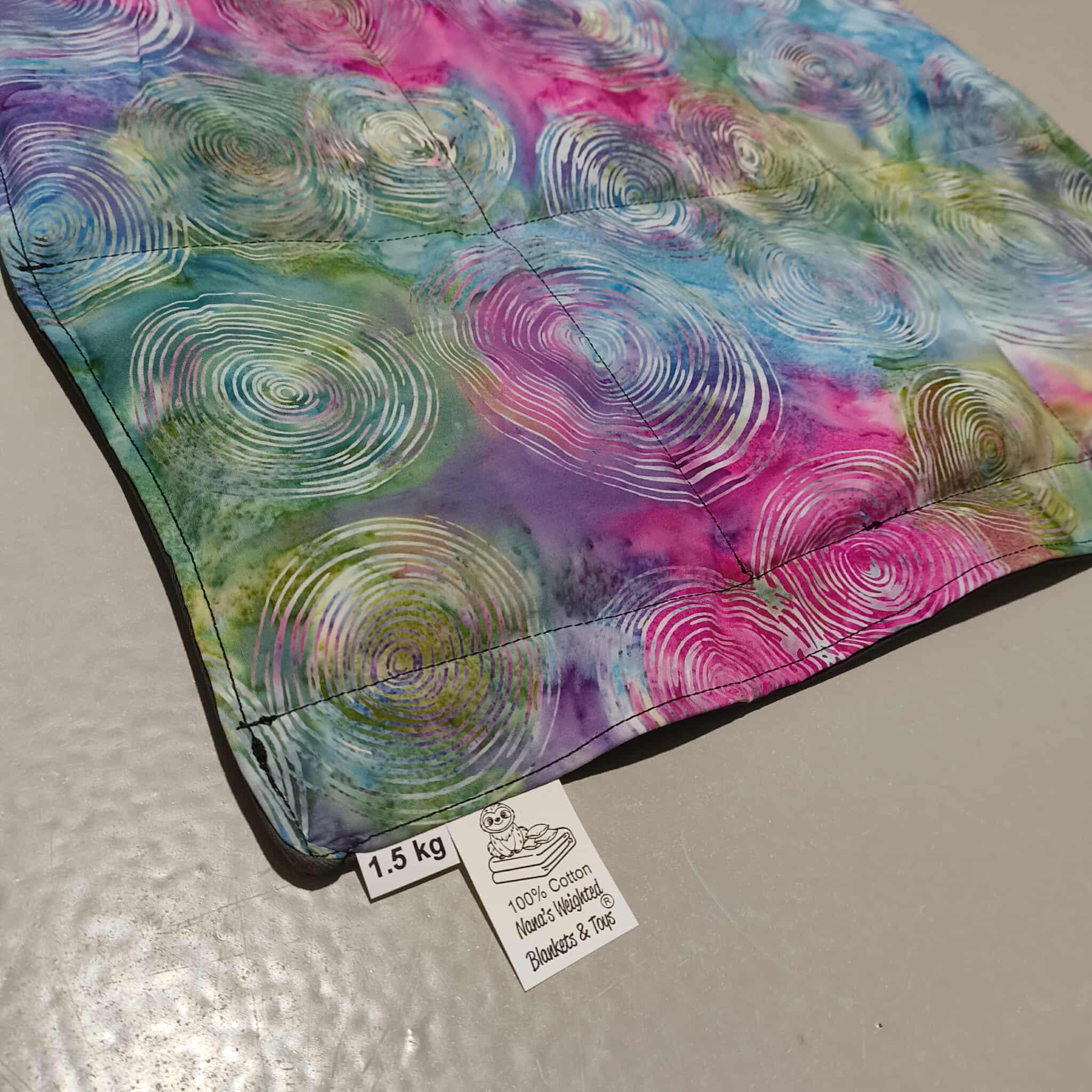 Medium Lap Blanket – Opal Prisms (Pre-Made & Ready to Ship!)