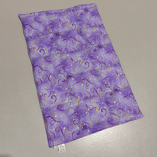 Medium Lap Blanket – Purple Comma (Pre-Made & Ready to Ship!)