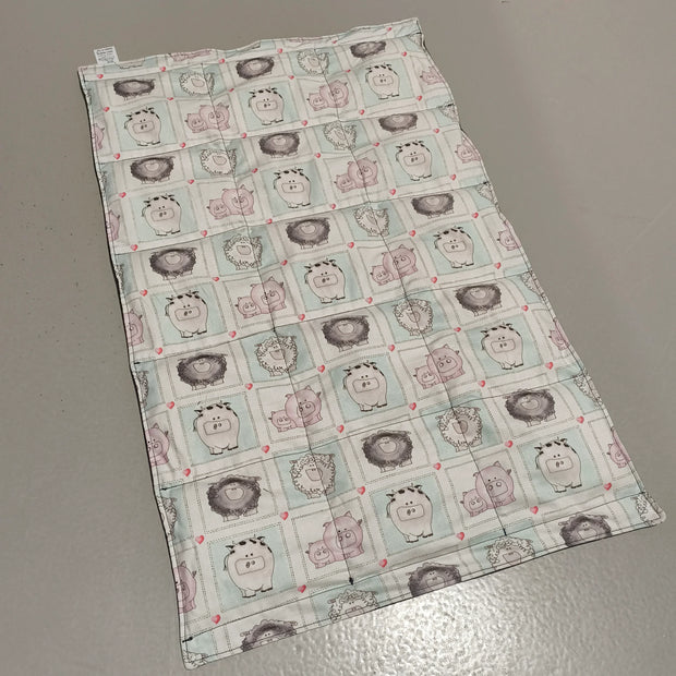 Medium Lap Blanket - A Trip to the Farm (Pre-Made & Ready to Ship!)