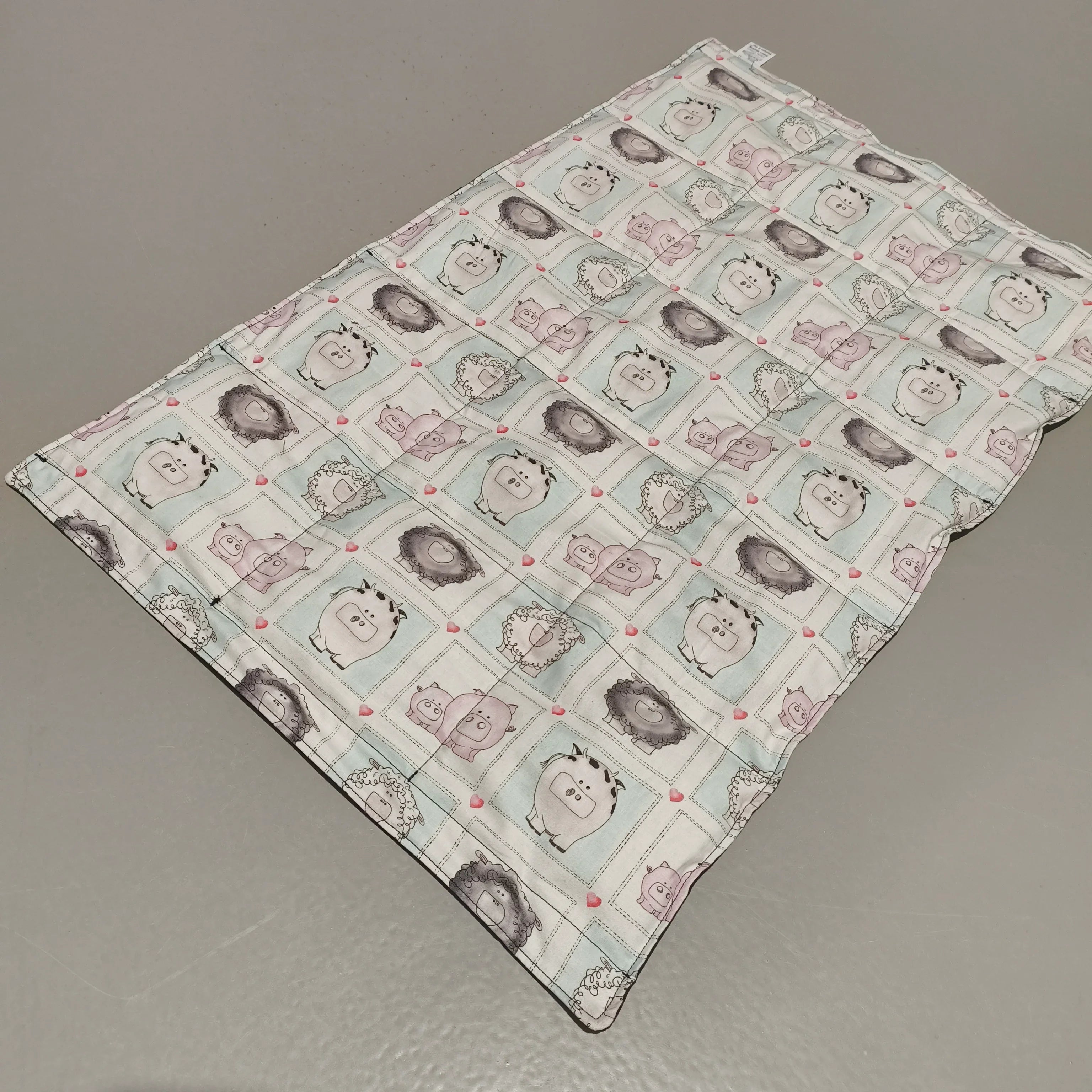 Medium Lap Blanket - A Trip to the Farm (Pre-Made & Ready to Ship!)