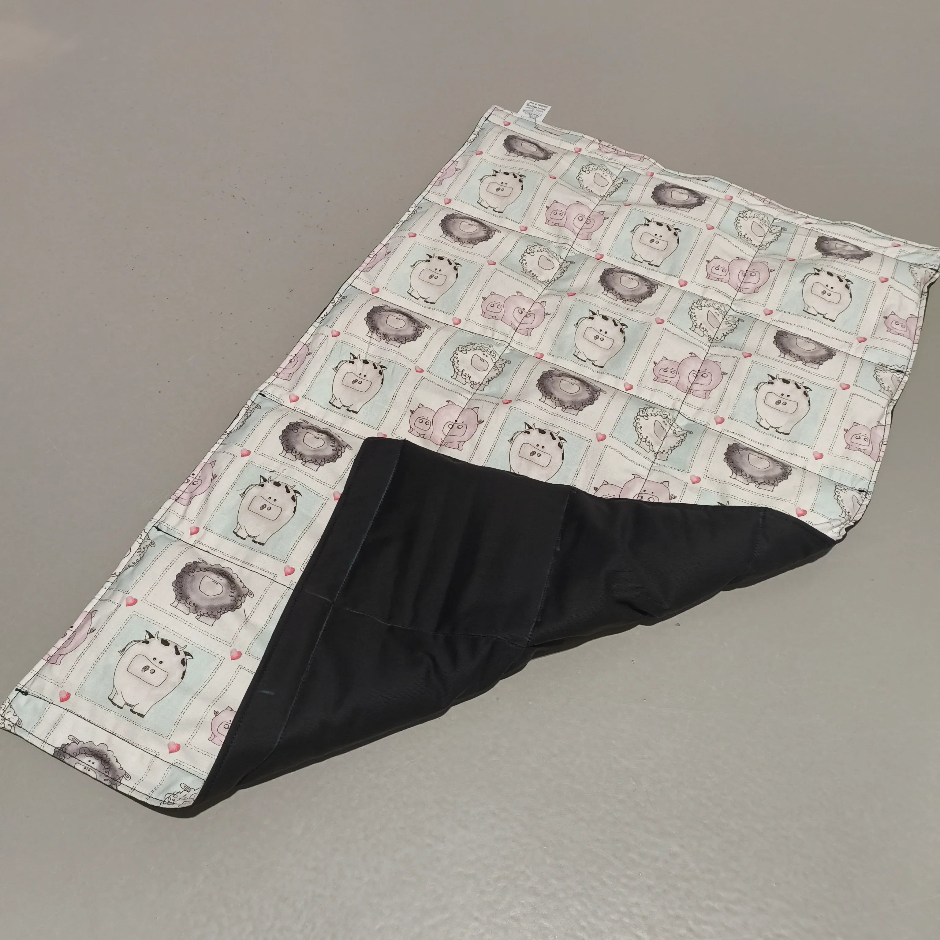 Medium Lap Blanket - A Trip to the Farm (Pre-Made & Ready to Ship!)