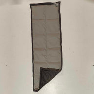 Child Neck Wrap - Light Grey on Charcoal (Pre-Made & Ready to Ship!)