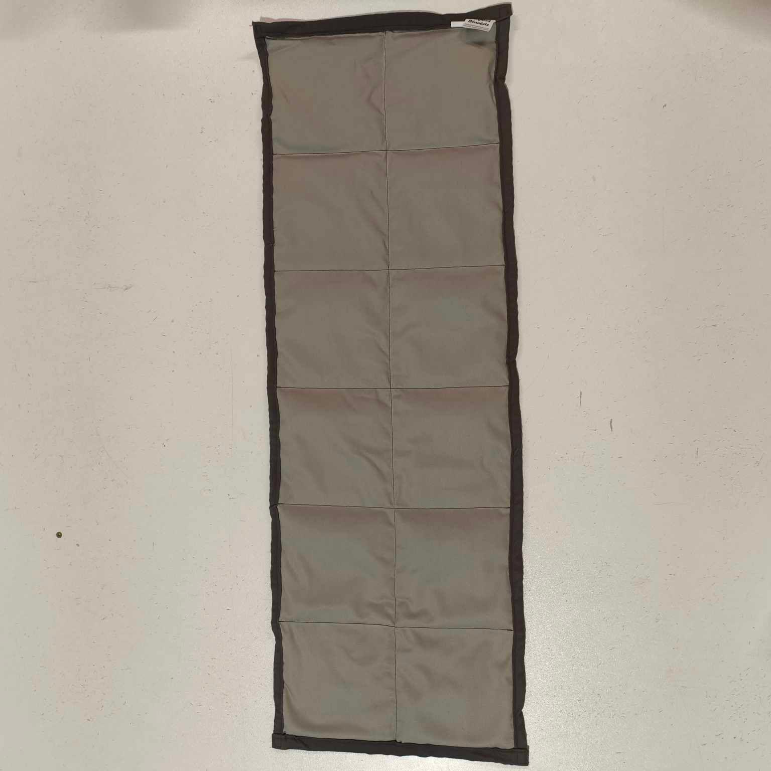 Child Neck Wrap - Light Grey on Charcoal (Pre-Made & Ready to Ship!)