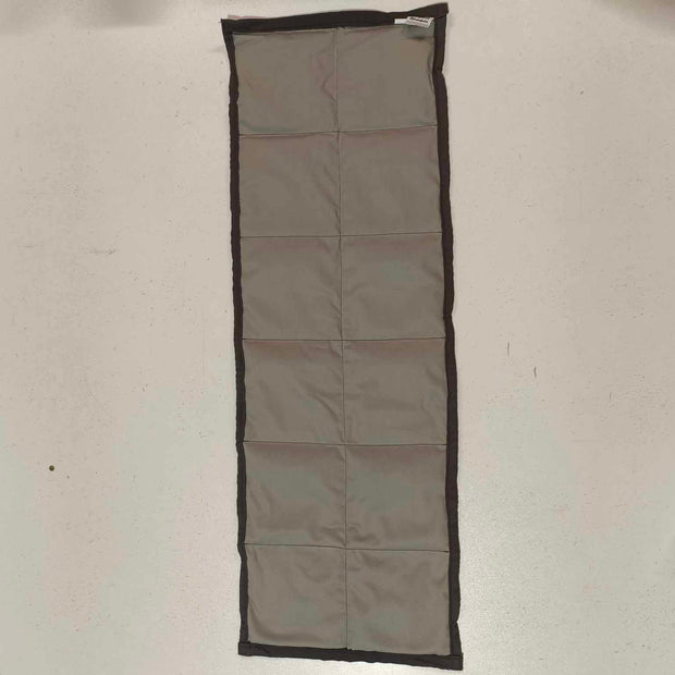 Child Neck Wrap - Light Grey on Charcoal (Pre-Made & Ready to Ship!)