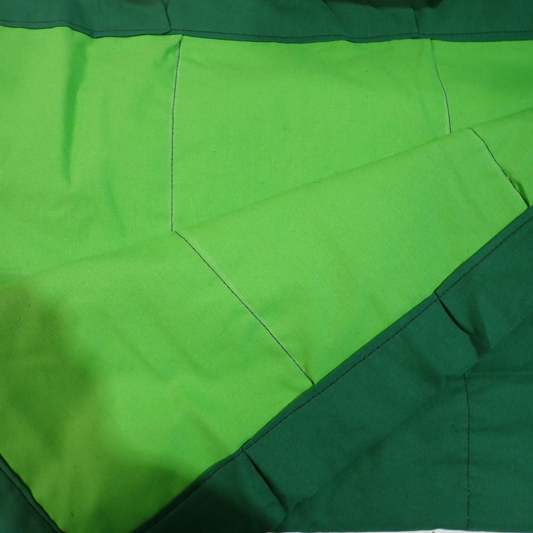 Premade Blanket Skin - Large Lap -Budget two toned green