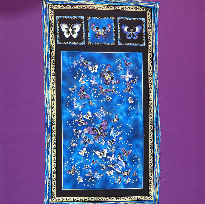 Butterfly Jewels Panel