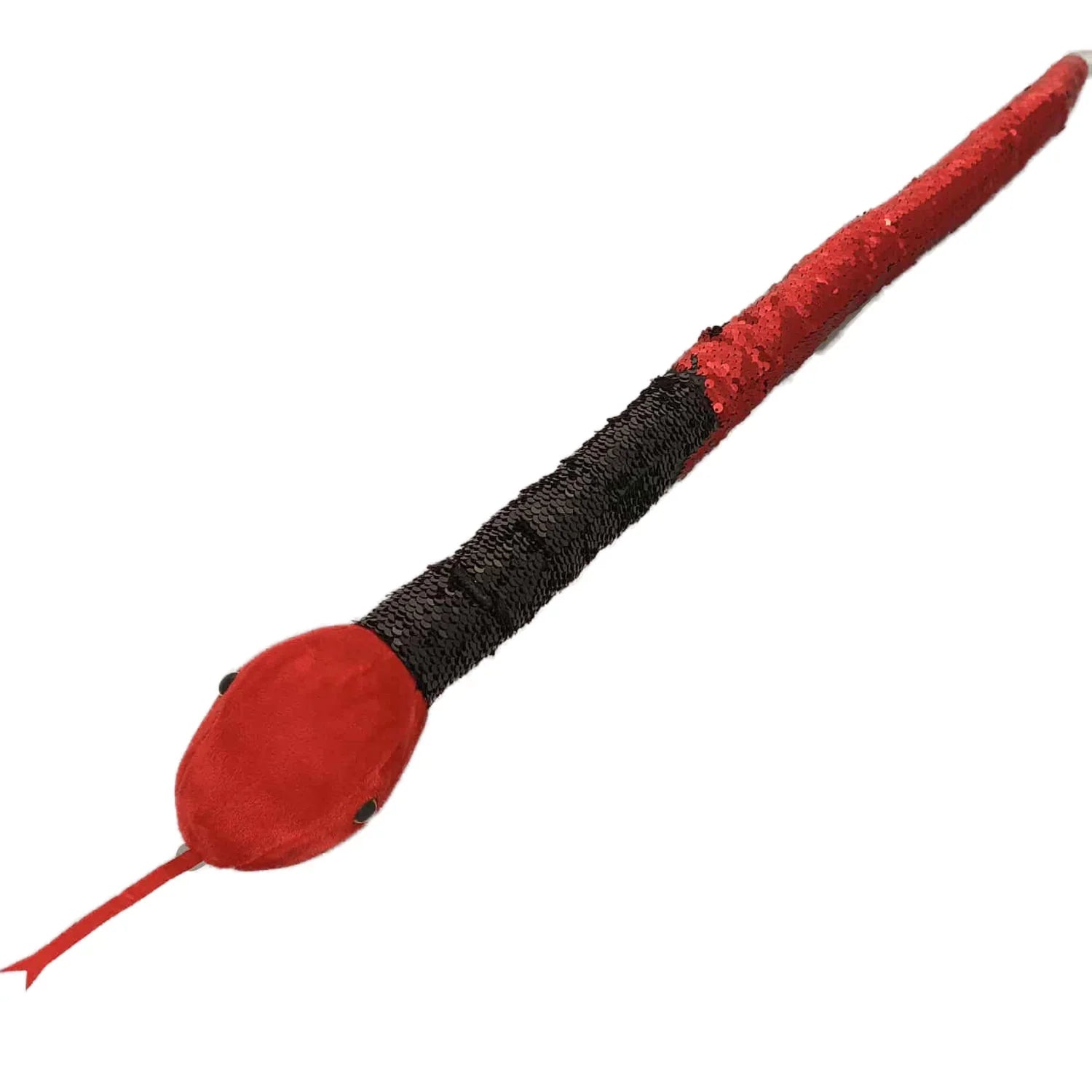 Carter the Red Sequin Snake