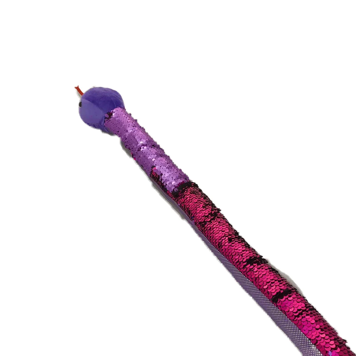 Clara the Purple Sequin Snake