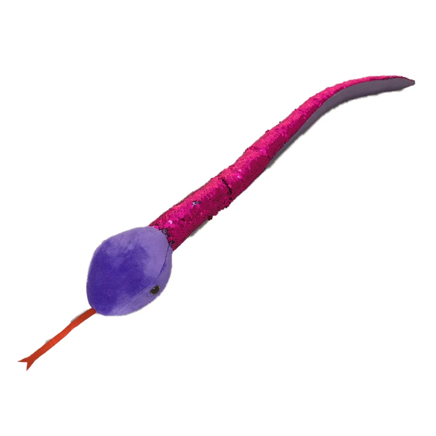 Clara the Purple Sequin Snake