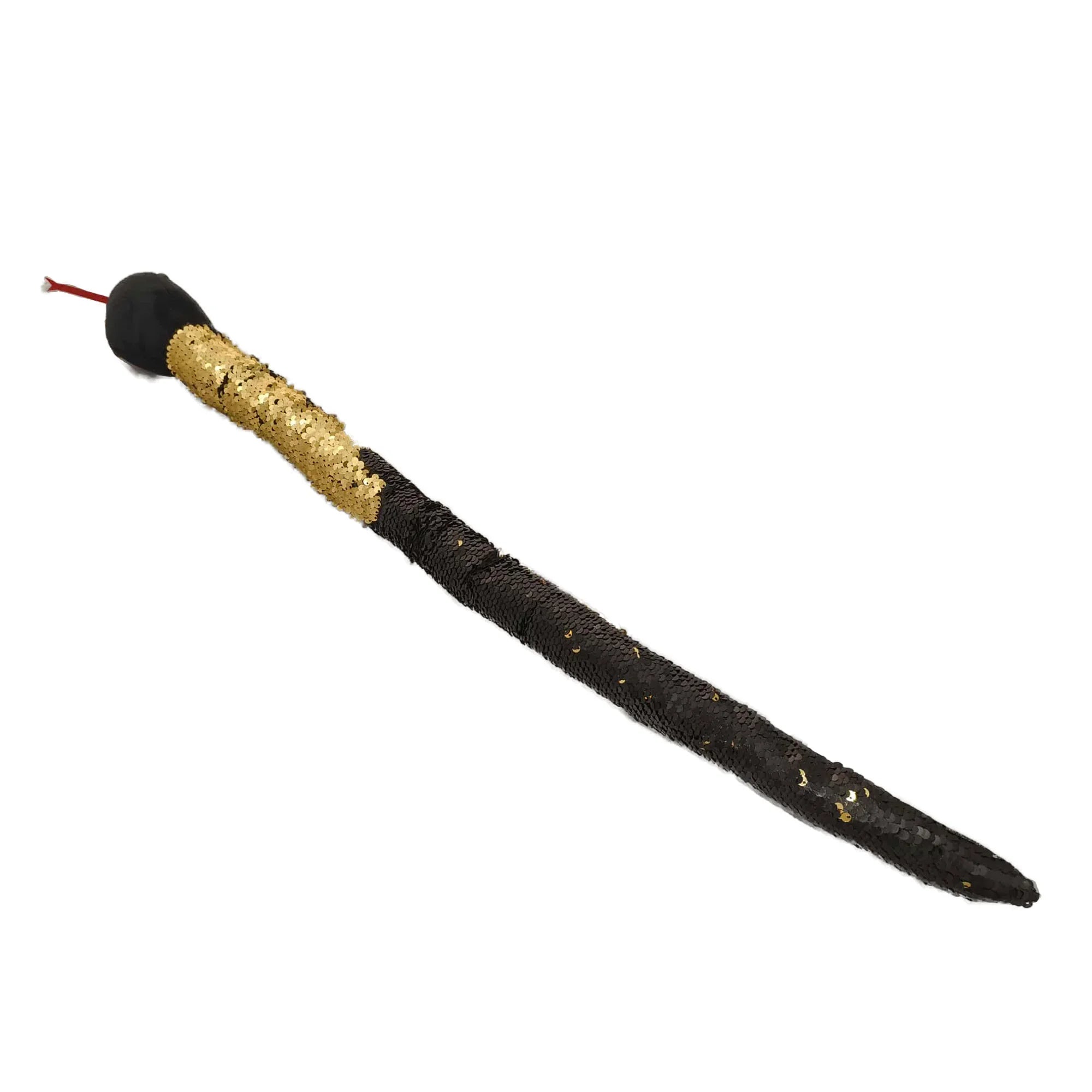 Hunter the Black Sequin Snake