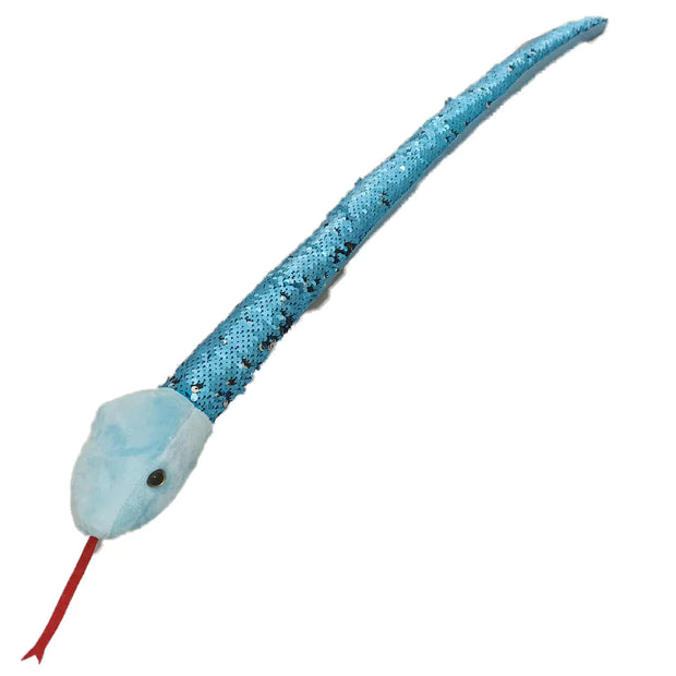 Joshua the Blue Sequin Snake