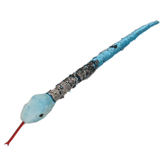 Joshua the Blue Sequin Snake