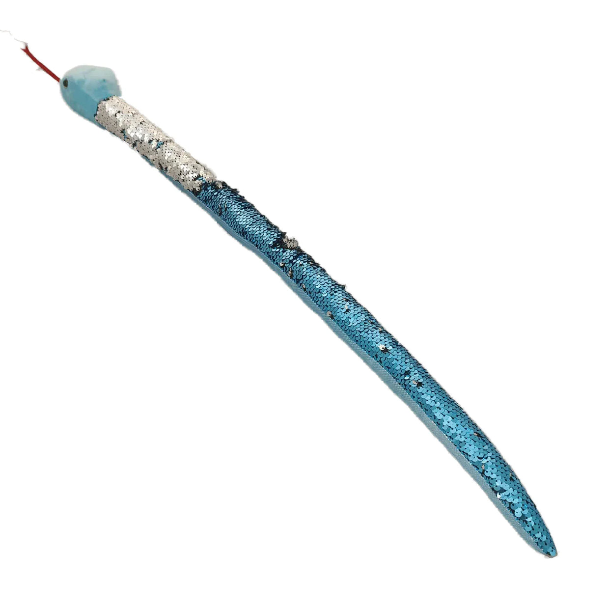 Joshua the Blue Sequin Snake