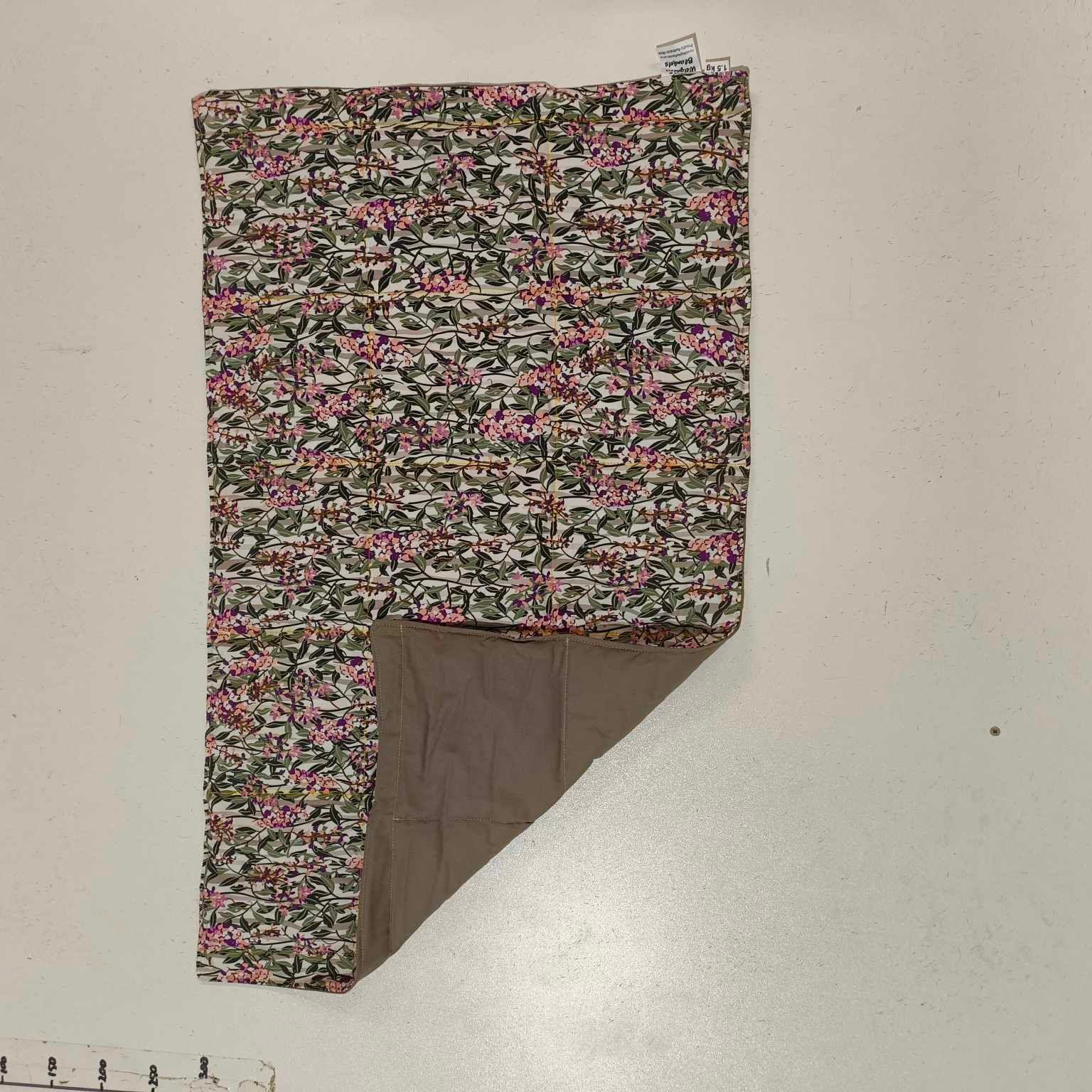 Medium Lap - Pink Bush Blossom on Taupe (Pre-Made & Ready to Ship!)