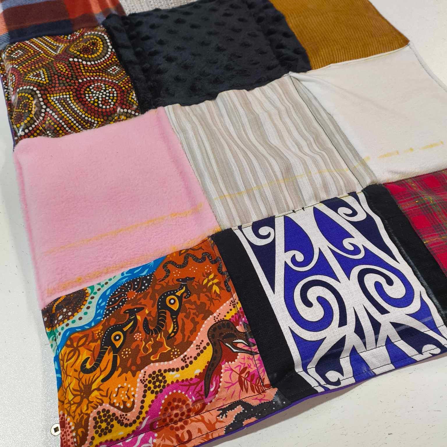 Sensory Overload Lap Blanket