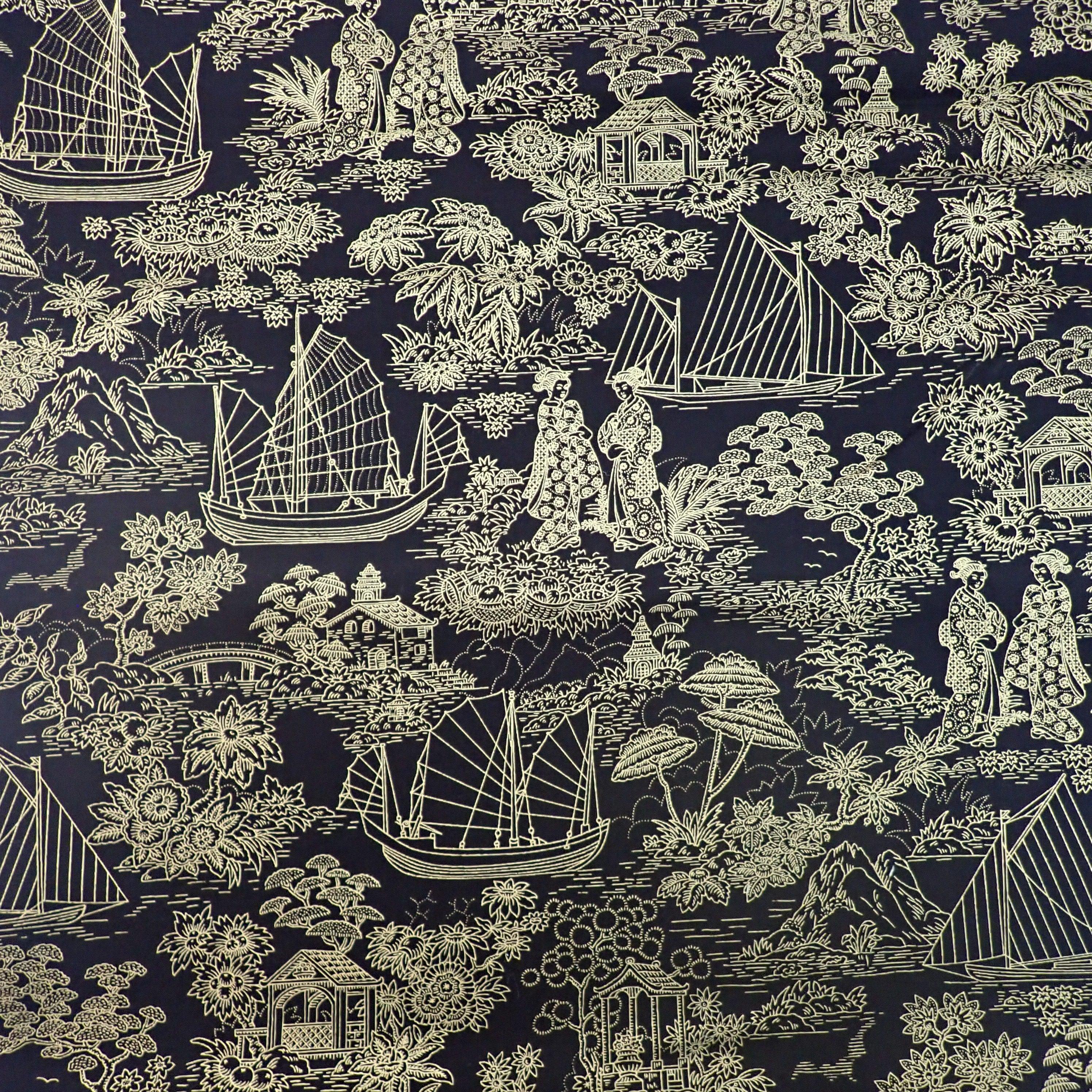 Black Gold Oriental - Nana's Weighted Blankets