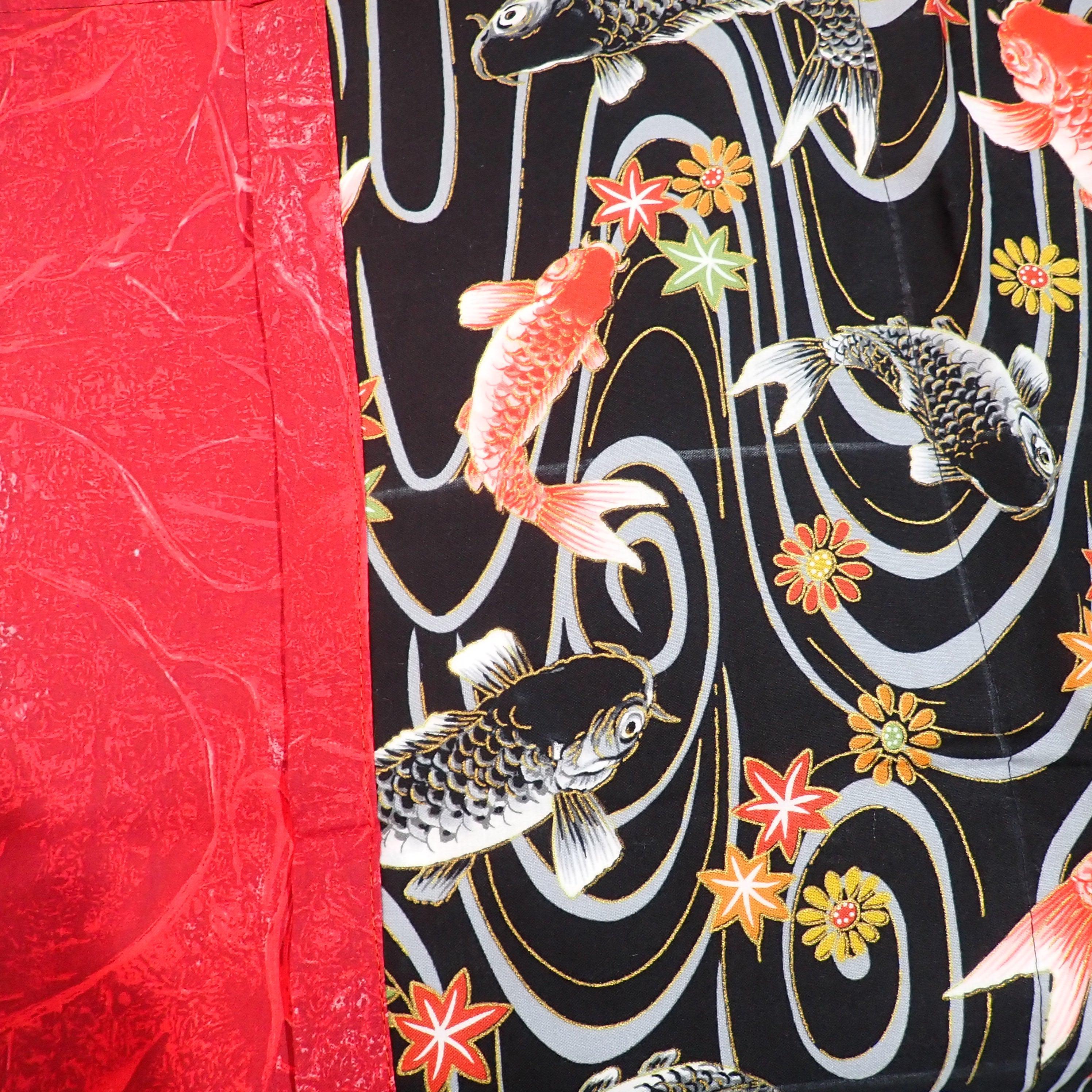 Blanket Skin - Medium Lap - Red Koi fish - Nana's Weighted Blankets