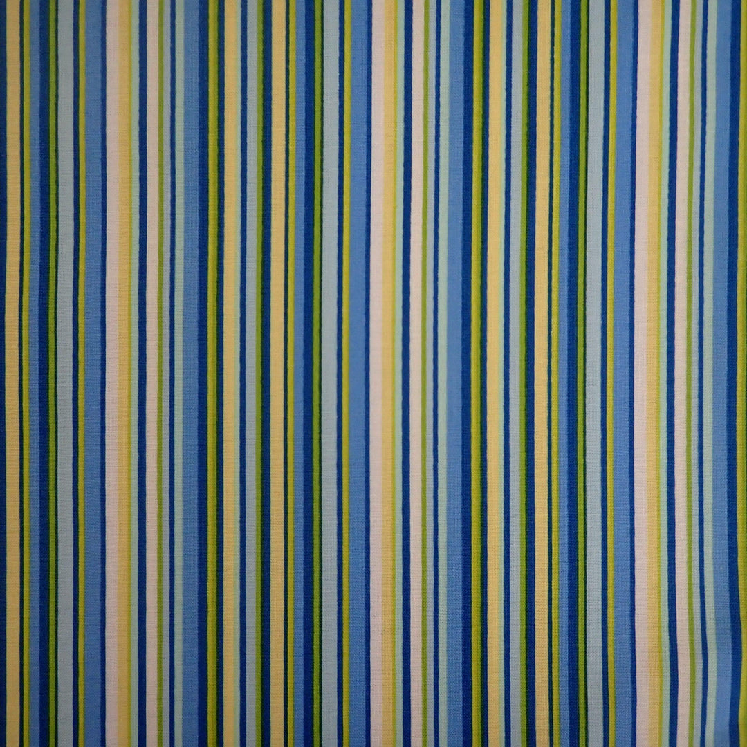Blue and Green Stripes - Nana's Weighted Blankets