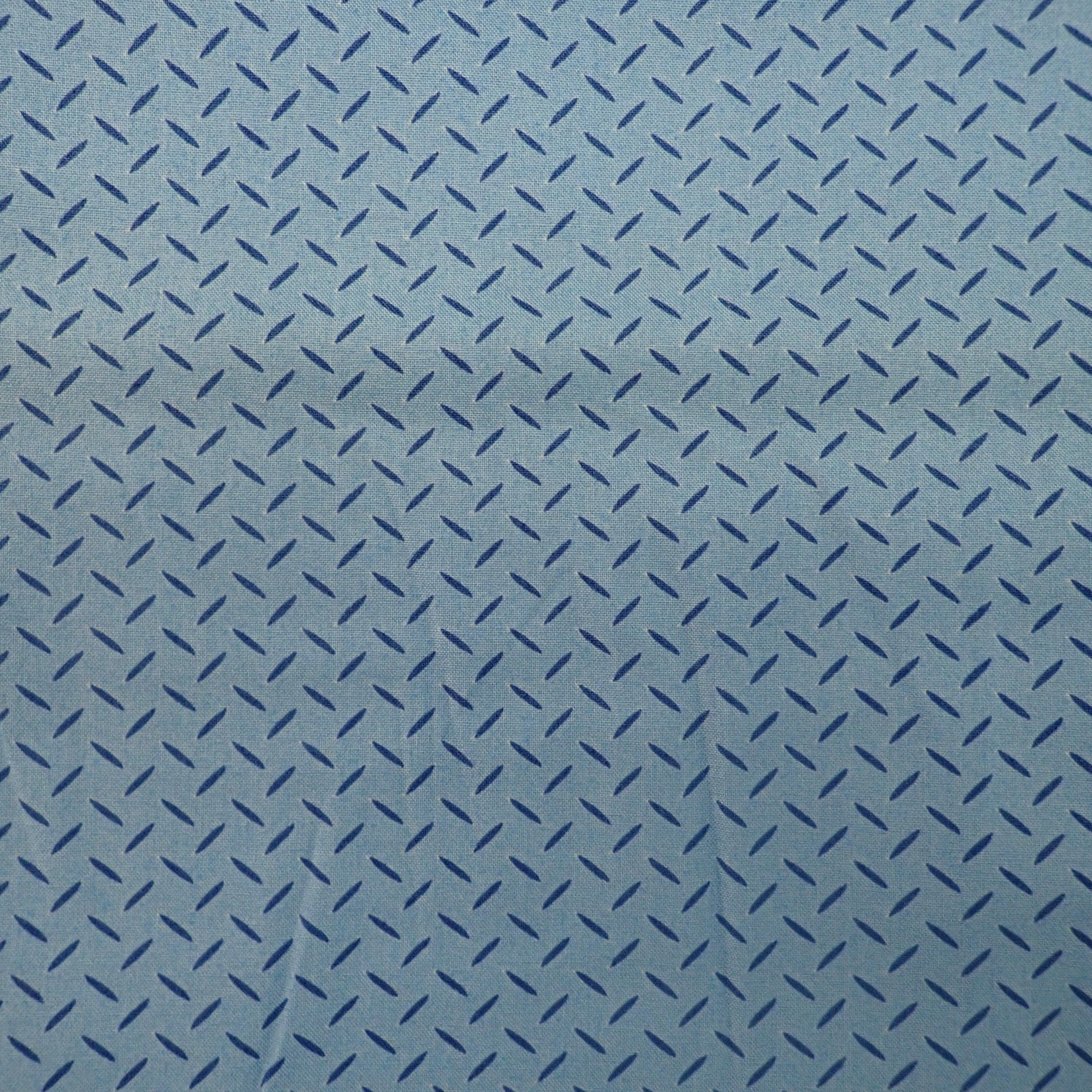 Blue Checker Plate - Nana's Weighted Blankets