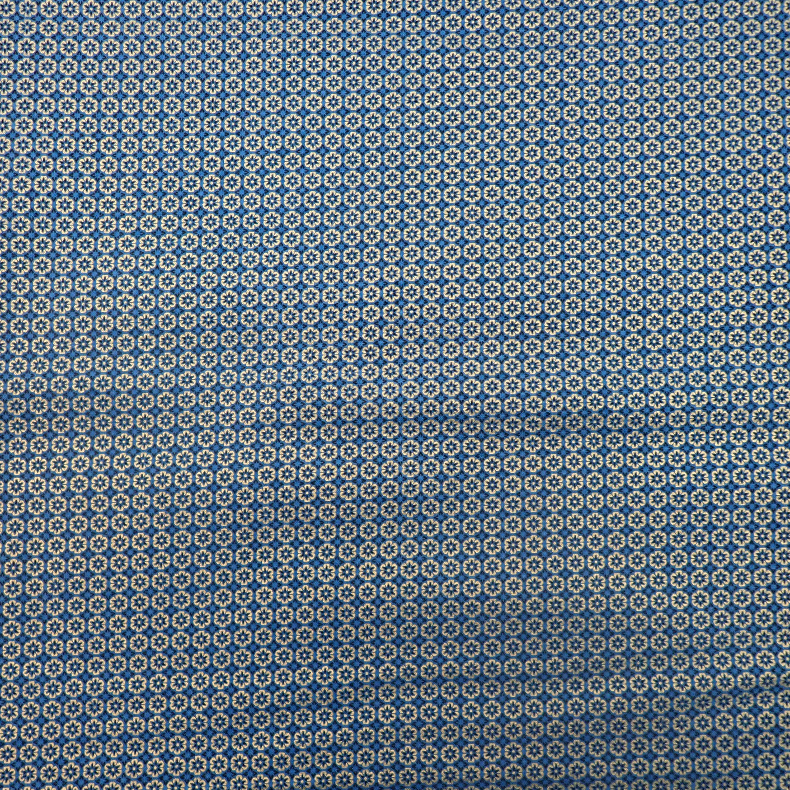 Blue Gold Flowers - Nana's Weighted Blankets