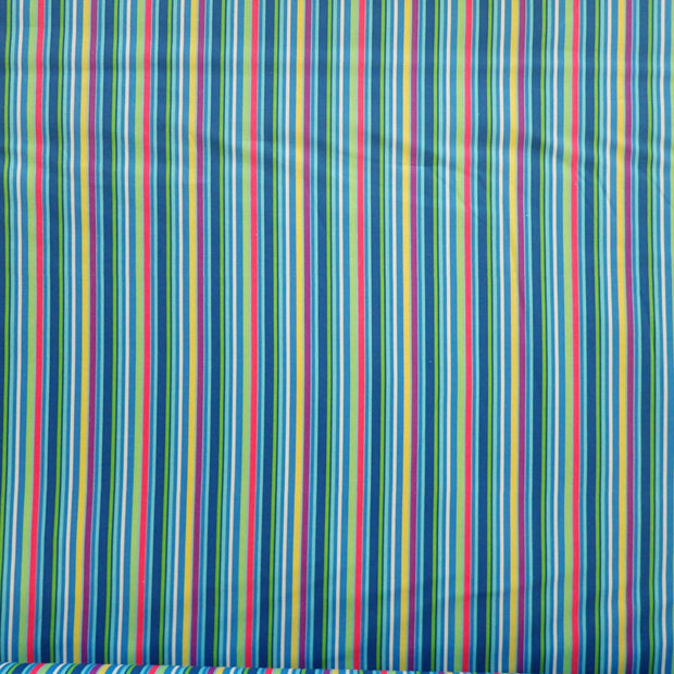 Blue, Green, Yellow and Purple Stripes - Nana's Weighted Blankets