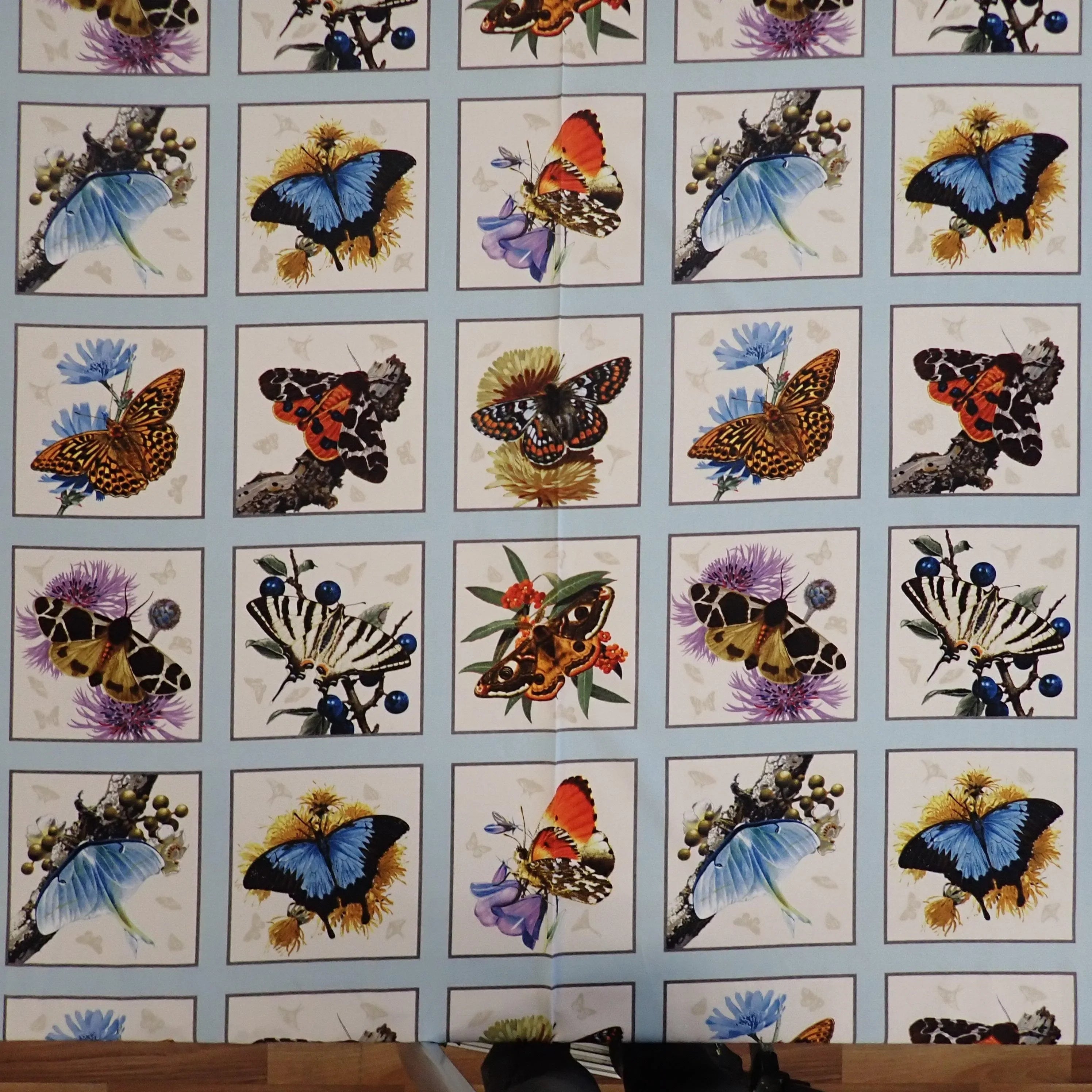 Butterfly and Moth Panel - Nana's Weighted Blankets