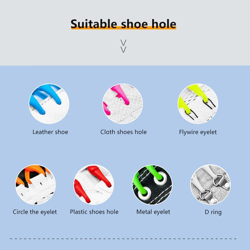 Clip-On Elastic Laces - Nana's Weighted Blankets