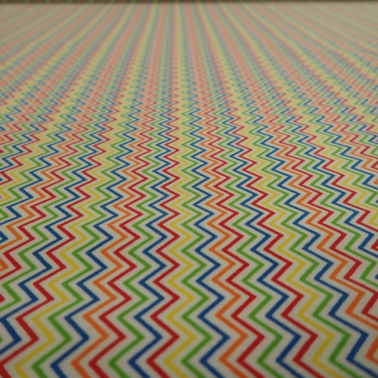 coloured zigzags - Nana's Weighted Blankets