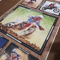 Dirt Bikes Panel - Nana's Weighted Blankets