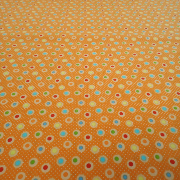 Dots on Orange - Nana's Weighted Blankets