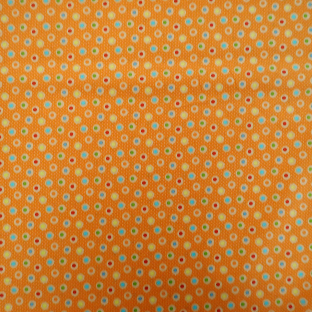 Dots on Orange - Nana's Weighted Blankets