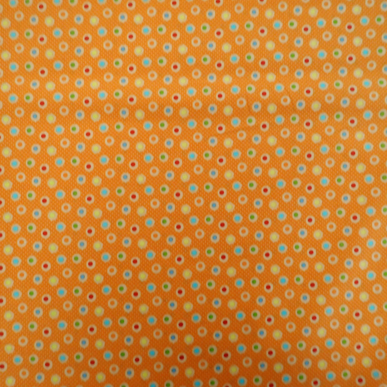 Dots on Orange - Nana's Weighted Blankets