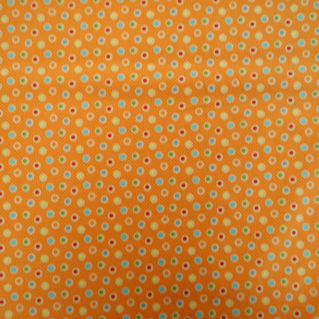 Dots on Orange - Nana's Weighted Blankets