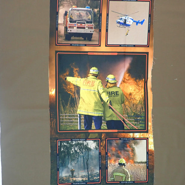 Fire Fighters Panel - Nana's Weighted Blankets