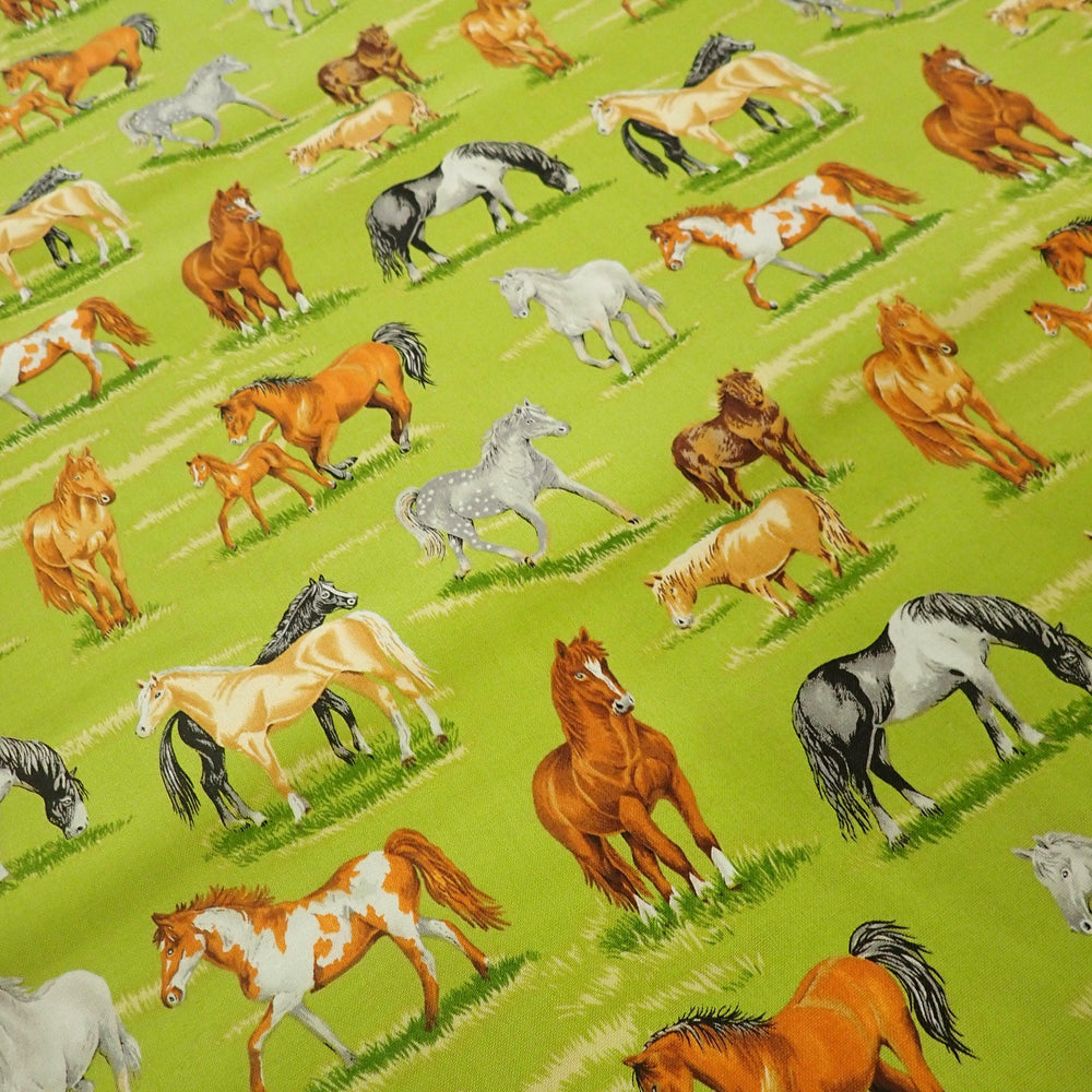 Horses in a paddock - Nana's Weighted Blankets