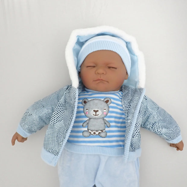 Joey, the Baby Boy Asleep - Nana's Weighted Blankets