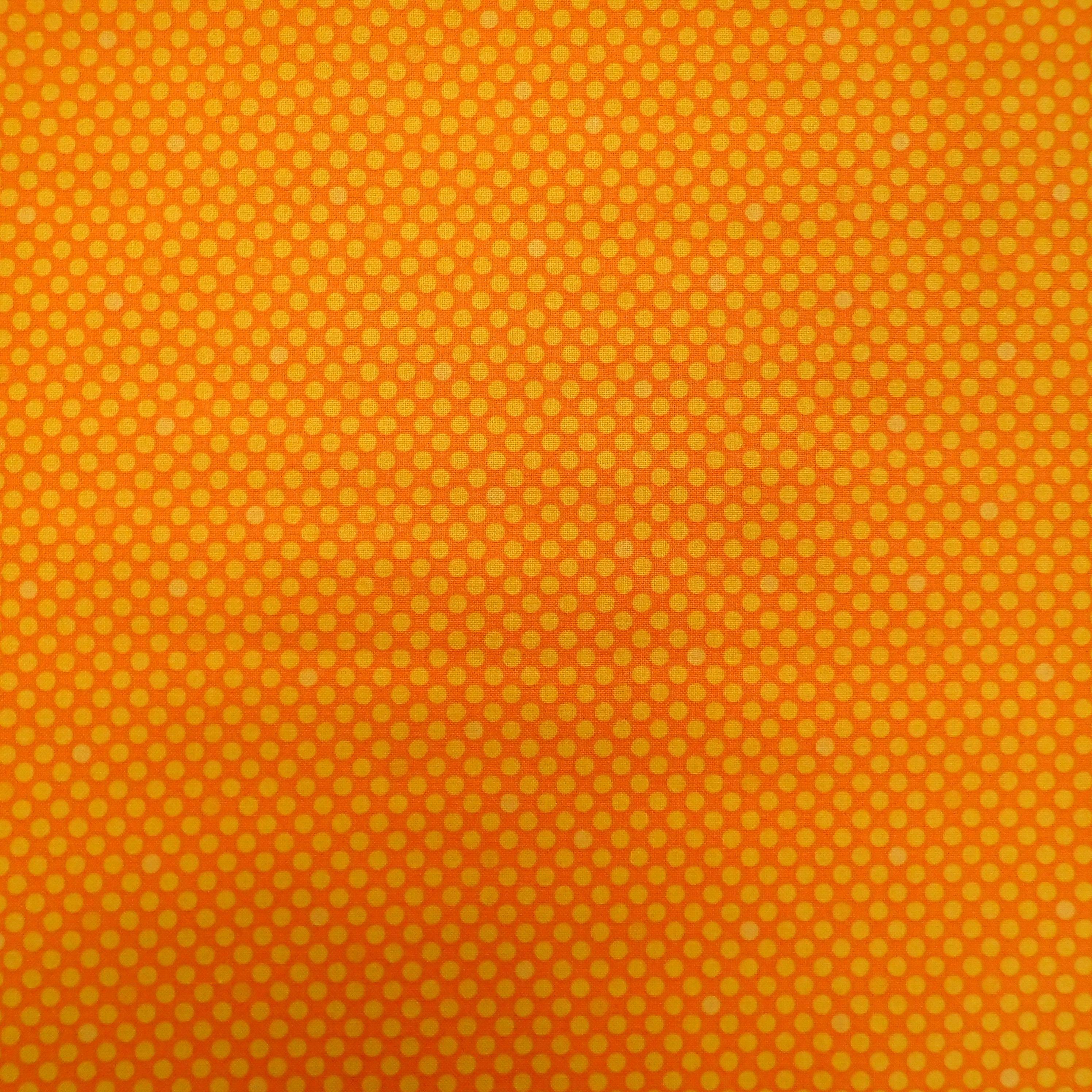 Orange Dots - Nana's Weighted Blankets